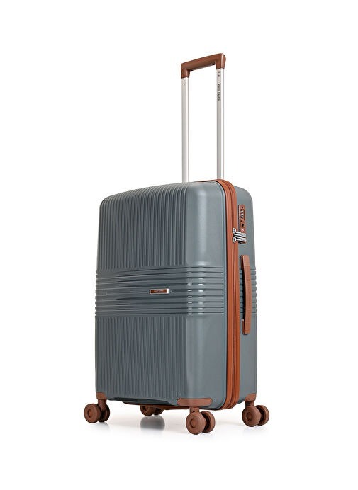 Pierre Cardin Trolley 60 Cm Antrasit Unisex Valiz - 2