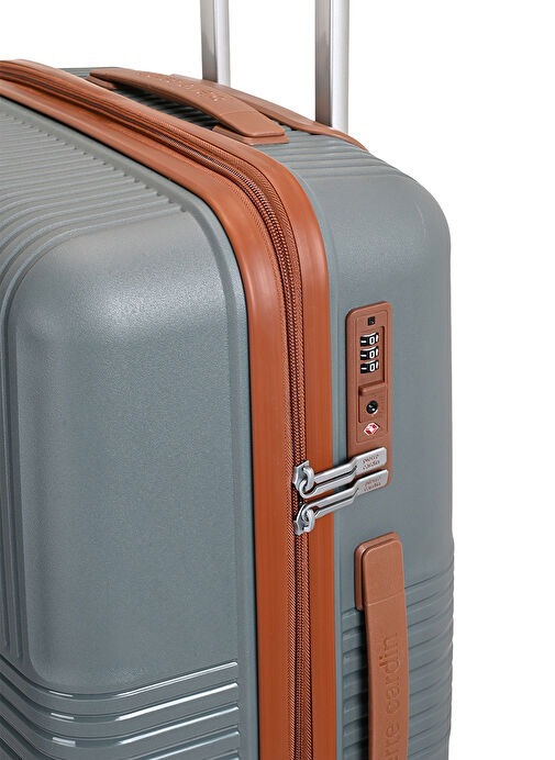 Pierre Cardin Trolley 60 Cm Antrasit Unisex Valiz - 3
