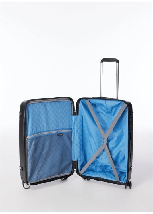 Pierre Cardin TROLLEY 60 CM SİYAH Unisex Valiz - 5