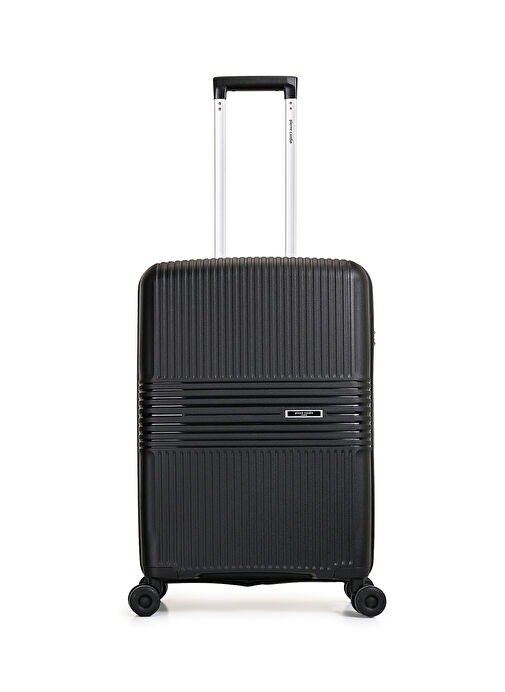 Pierre Cardin Trolley 60 Cm Siyah Unisex Valiz - Pierre Cardin