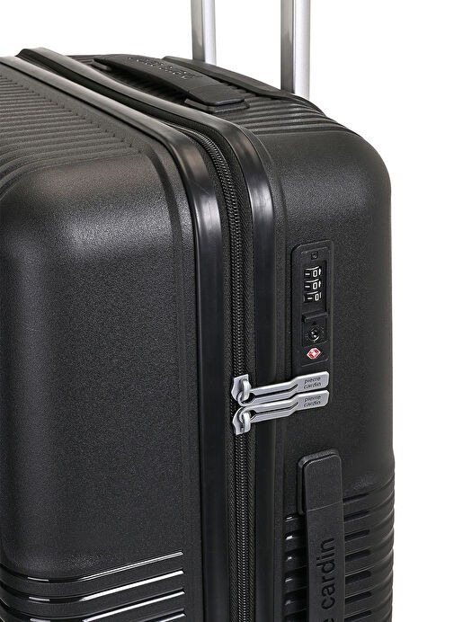 Pierre Cardin Trolley 60 Cm Siyah Unisex Valiz - 3