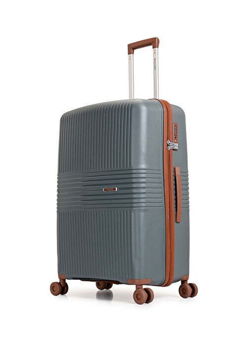 Pierre Cardin Trolley 70 Cm Antrasit Unisex Valiz - 2