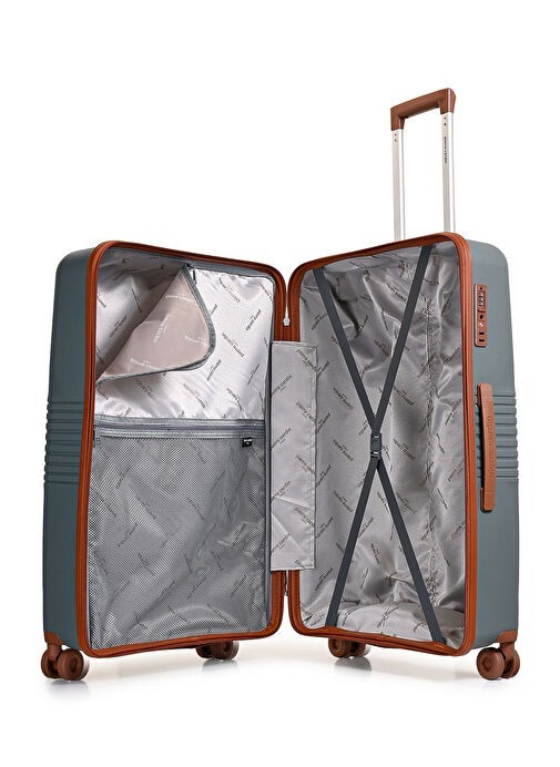 Pierre Cardin Trolley 70 Cm Antrasit Unisex Valiz - 4