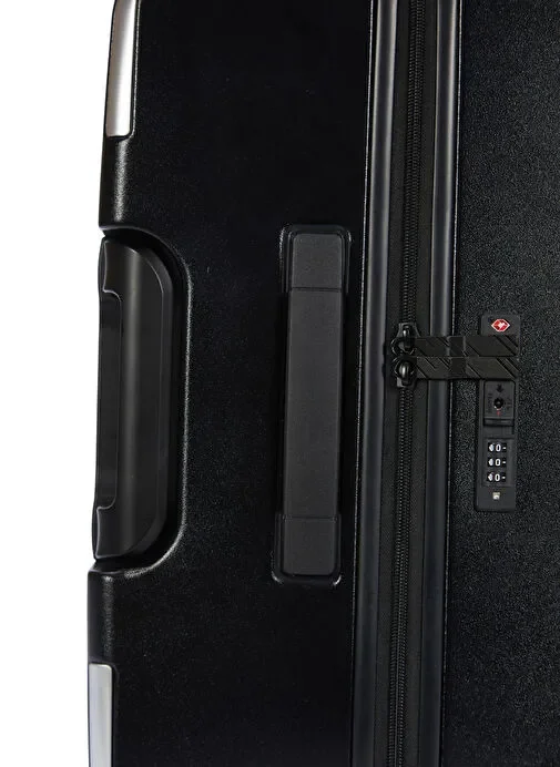 Pierre Cardin Trolley 70 Cm Siyah Unisex Valiz - 7
