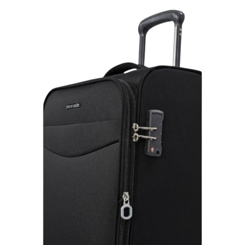 Pierre Cardin Trolley 70 Cm Siyah Unisex Valiz - 4