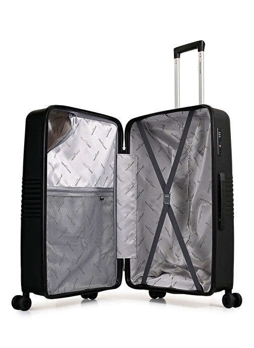 Pierre Cardin Trolley 70 Cm Siyah Unisex Valiz - 4