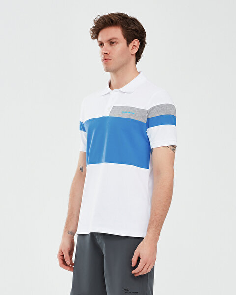 Skechers Polo Shirt M Short Sleeve BEYAZ Erkek Polo Tshirt - Skechers (1)