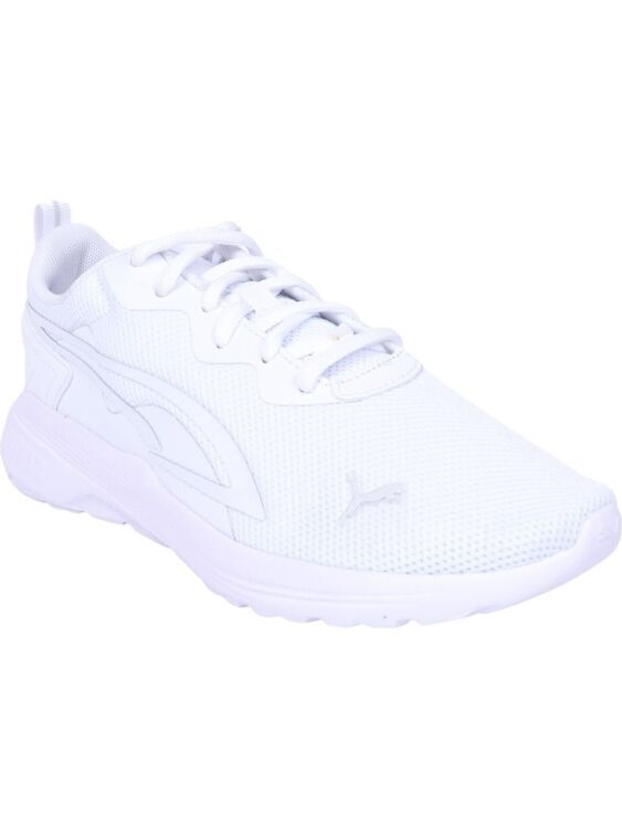 Puma All-Day Active Jr Beyaz-Beyaz Çocuk Günlük Ayakkabı - 4