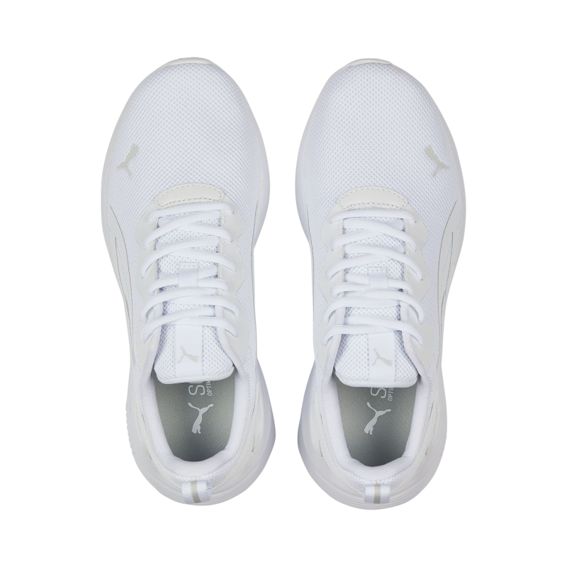 Puma All-Day Active Jr Beyaz-Beyaz Çocuk Günlük Ayakkabı - 6