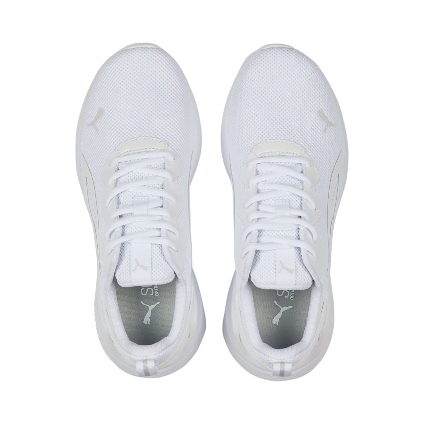 Puma All-Day Active Jr Beyaz-Beyaz Çocuk Günlük Ayakkabı - 6