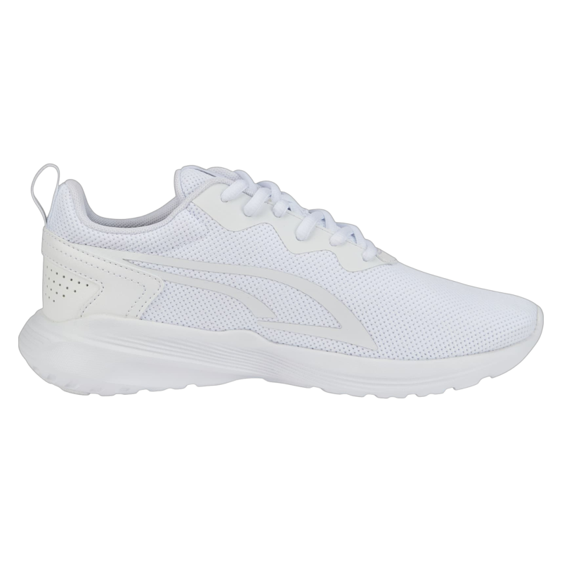 Puma All-Day Active Jr Beyaz-Beyaz Çocuk Günlük Ayakkabı - 1