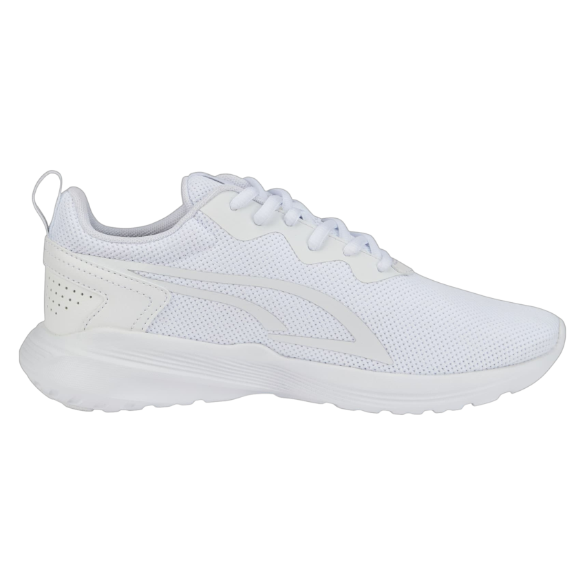 Puma All-Day Active Jr Beyaz-Beyaz Çocuk Günlük Ayakkabı - 1
