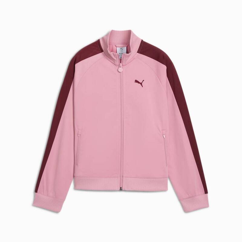 Puma Always On Track Pembe Çocuk Eşofman Üstü - 4