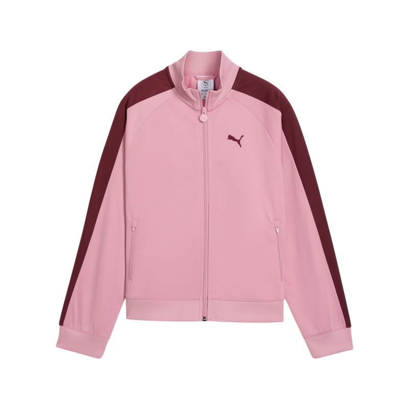 Puma Always On Track Pembe Çocuk Eşofman Üstü - 4