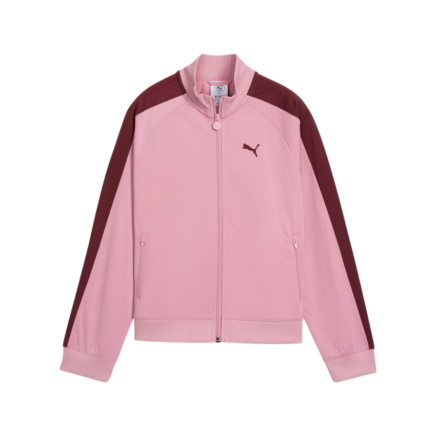 Puma Always On Track Pembe Çocuk Eşofman Üstü - 4