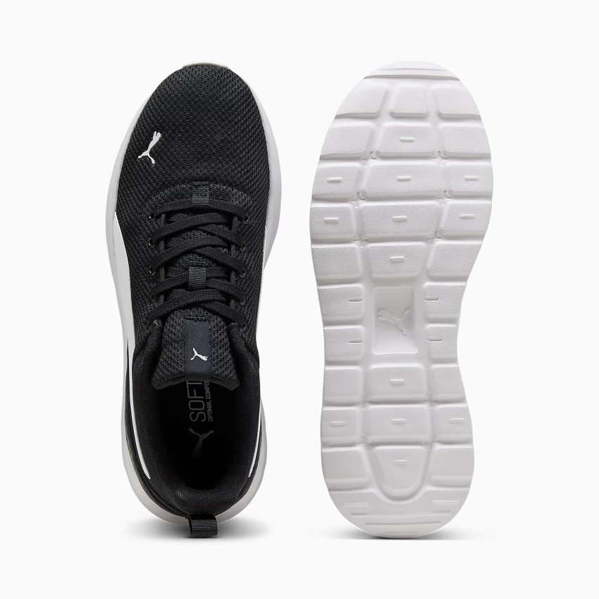 Puma Anzarun Lite TDP Siyah-Beyaz Erkek Günlük Ayakkabı - 5