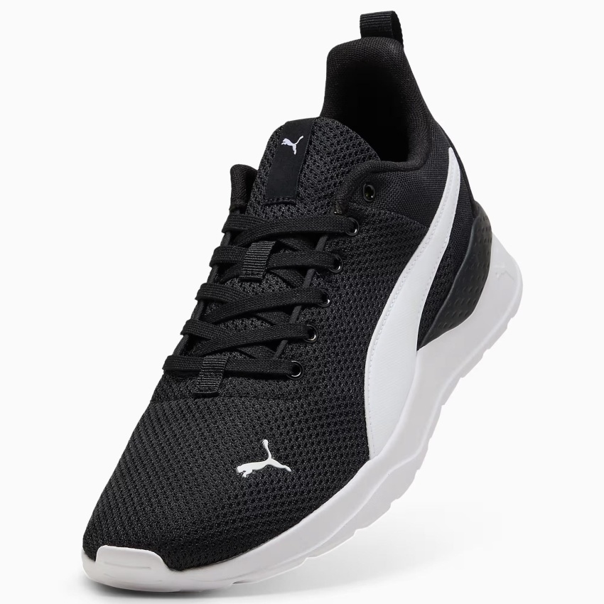 Puma Anzarun Lite TDP Siyah-Beyaz Erkek Günlük Ayakkabı - 6