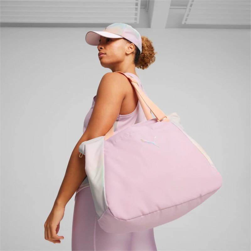 Puma AT ESS Tote Bag Q2 Mor Kadın Spor Çantası - 2