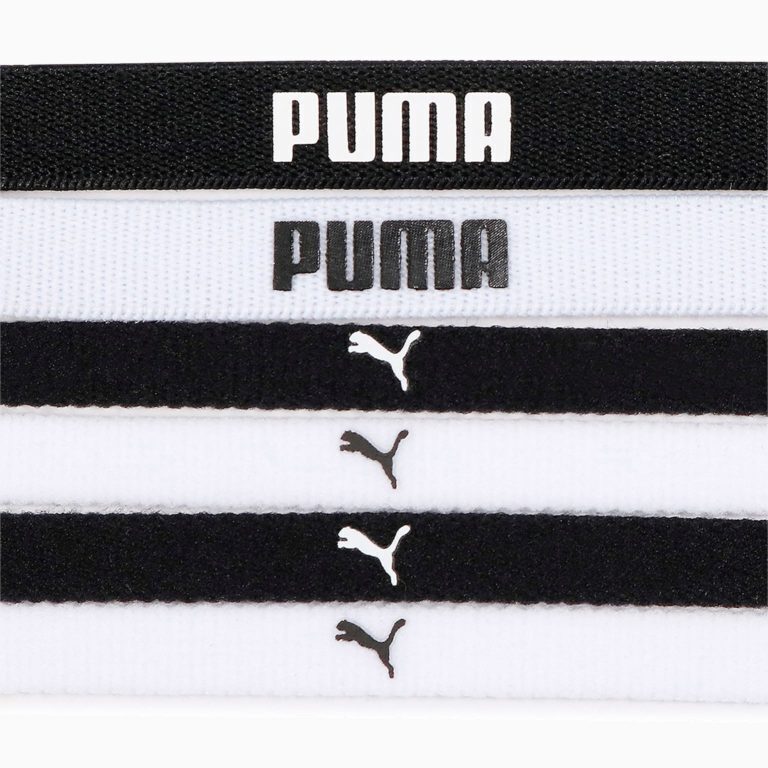 Puma AT Sportbands (6pcs) SİYAH Kadın Saç Bandı - 3