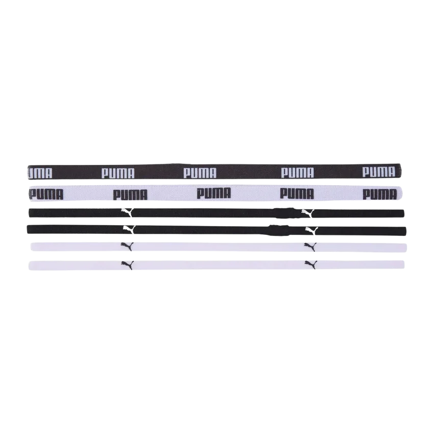 Puma AT Sportbands (6pcs) SİYAH Kadın Saç Bandı - 1