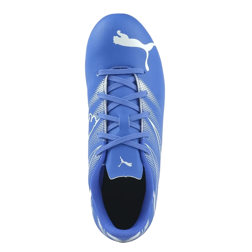 Puma Attacanto FG/AG Jr Mavi-Beyaz Çocuk Krampon - 3