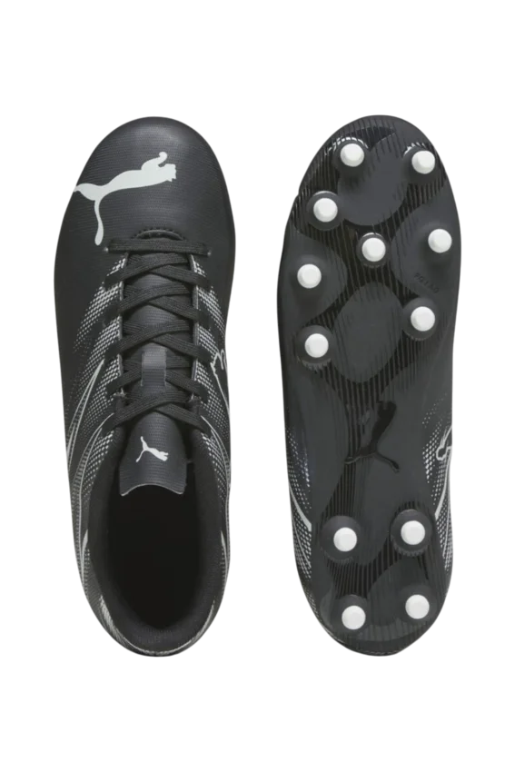 Puma ATTACANTO FG/AG Jr SİYAH Çocuk Krampon - 4