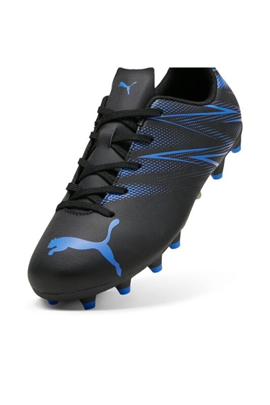 Puma ATTACANTO FG/AG Jr Siyah-Mavi Çocuk Krampon - 4