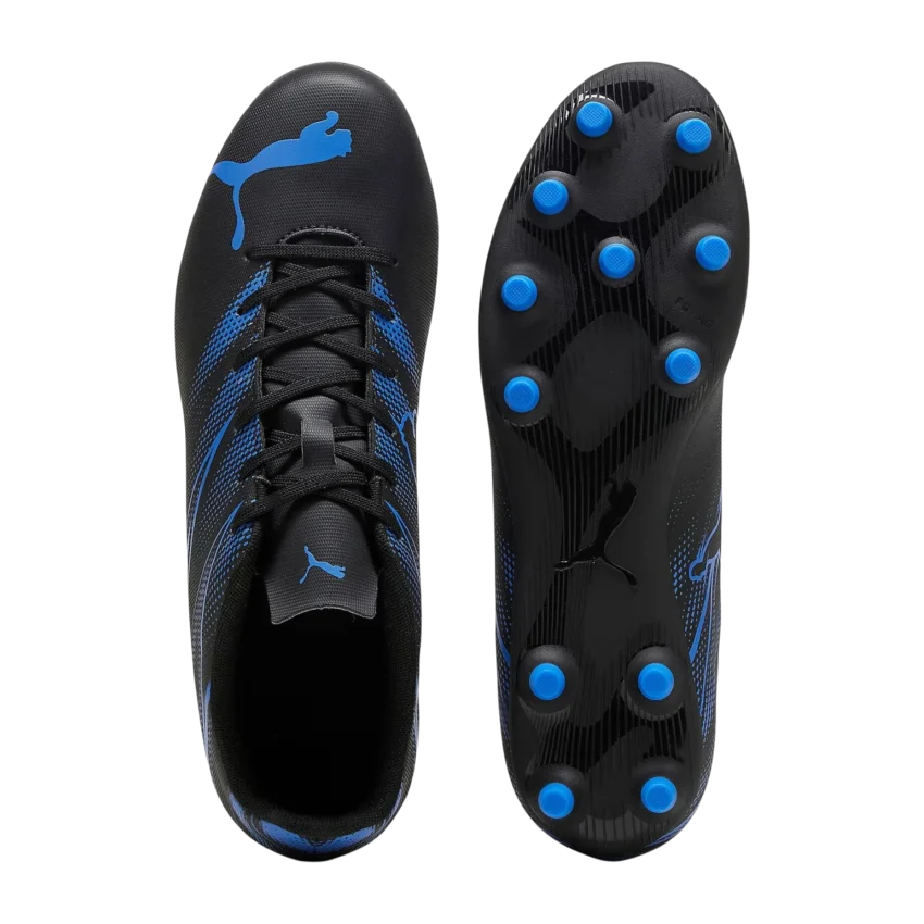 Puma Attacanto FG/AG Siyah-Mavi Erkek Krampon - 2