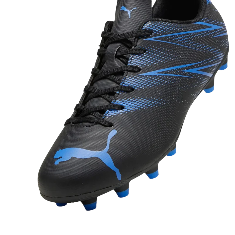 Puma Attacanto FG/AG Siyah-Mavi Erkek Krampon - 5