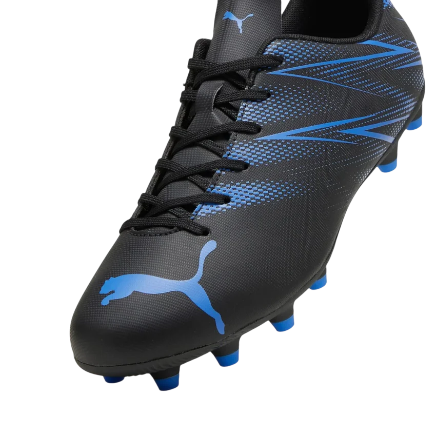Puma Attacanto FG/AG Siyah-Mavi Erkek Krampon - 5