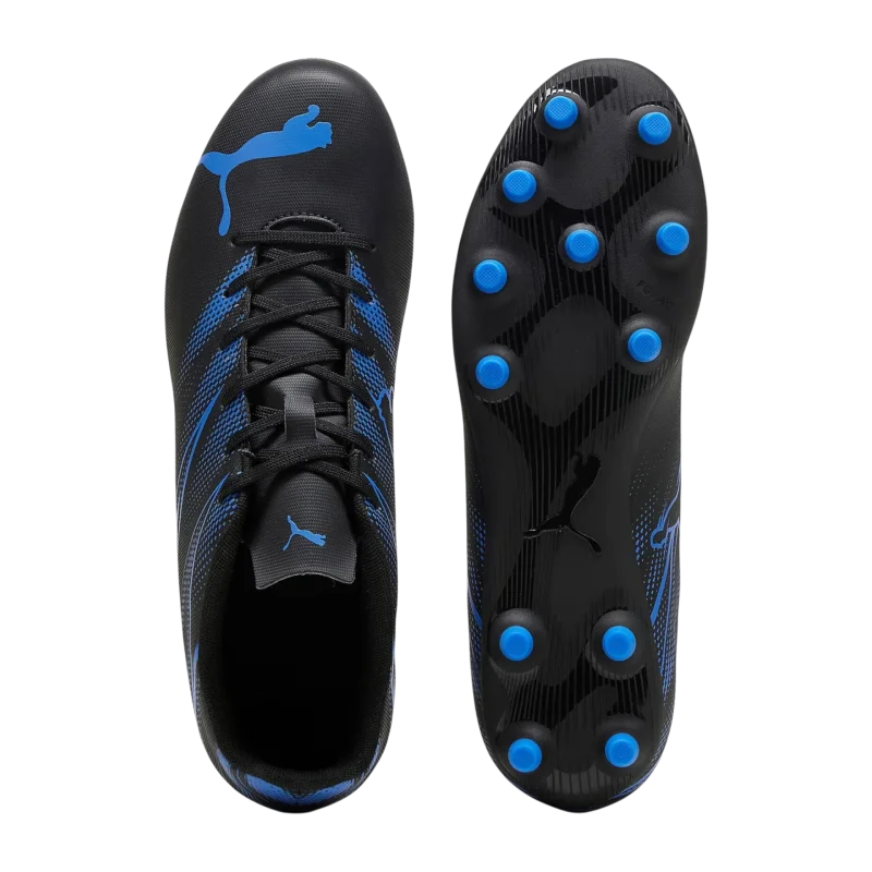 Puma Attacanto FG/AG Siyah-Mavi Erkek Krampon - 2