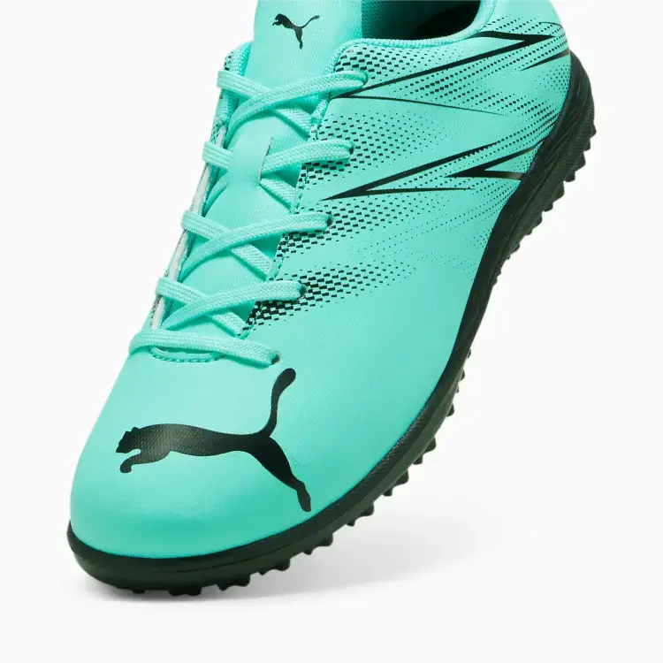 Puma Attacanto TT Jr Yeşil-Siyah Çocuk Halı Saha Ayakkabısı - 3