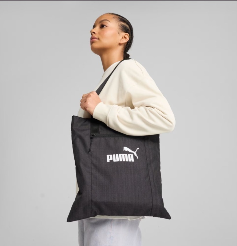 Puma Base Tote Siyah Kadın Omuz Çantası - 2
