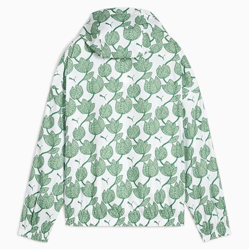 Puma BLOSSOM AOP Windbreaker Yeşil Kadın Rüzgarlık - 7