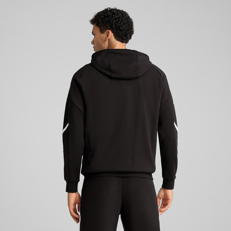 Puma BMW M Motor Sport Hooded Siyah Erkek Sweatshirt - 4