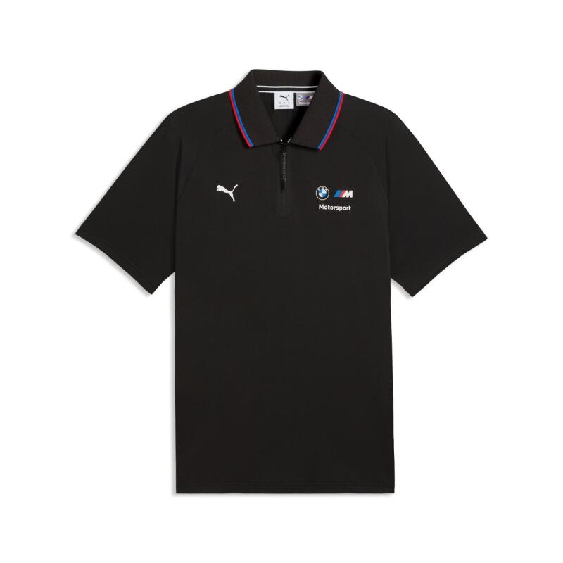 Puma BMW M Motor Sports Cloudspon Siyah Erkek Polo Tshirt - 1