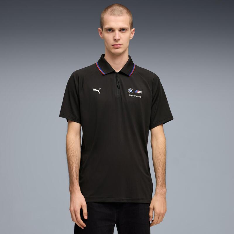 Puma BMW M Motor Sports Cloudspon Siyah Erkek Polo Tshirt - 3
