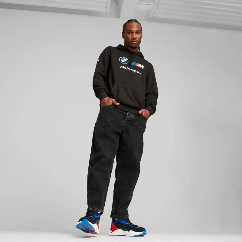 Puma BMW Eential Hoodie Siyah Erkek Sweatshirt - Puma (1)