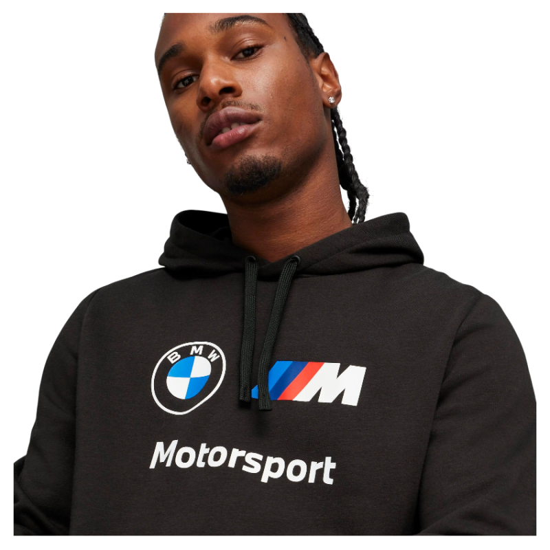 Puma BMW Eential Hoodie Siyah Erkek Sweatshirt - Puma
