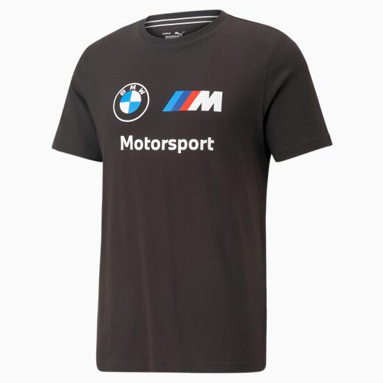 Puma BMW MMS ESS Logo Tee SİYAH Erkek Tshirt - 1