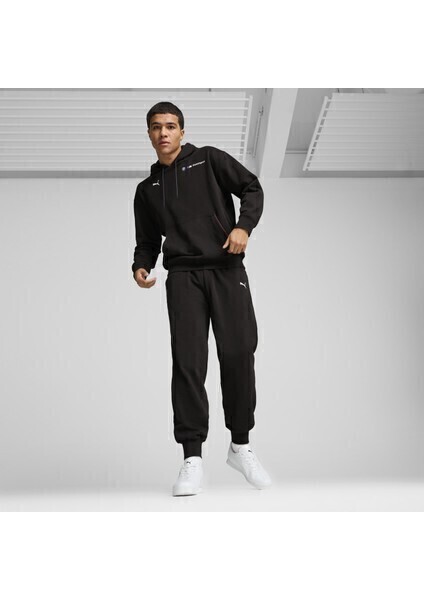Puma BMW MMS Ess+ Pants Fleece Siyah Erkek Eşofman Altı - 1