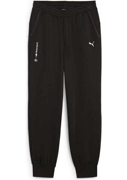 Puma BMW MMS Ess+ Pants Fleece Siyah Erkek Eşofman Altı - 4
