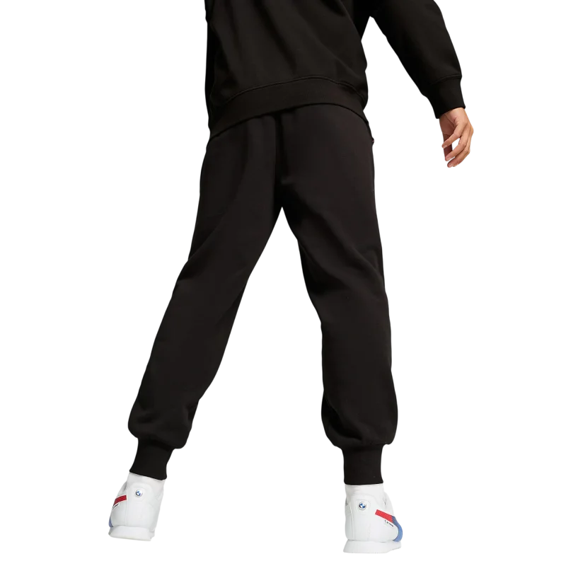 Puma BMW MMS Ess+ Pants Fleece Siyah Erkek Eşofman Altı - 3