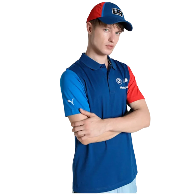 Puma BMW M Motor Sports Ess Erkek Polo Tshirt 