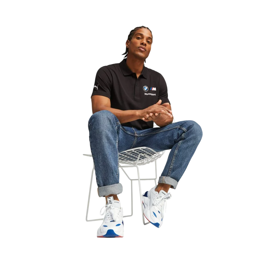 Puma BMW M Motor Sports Ess Erkek Polo Tshirt - 2