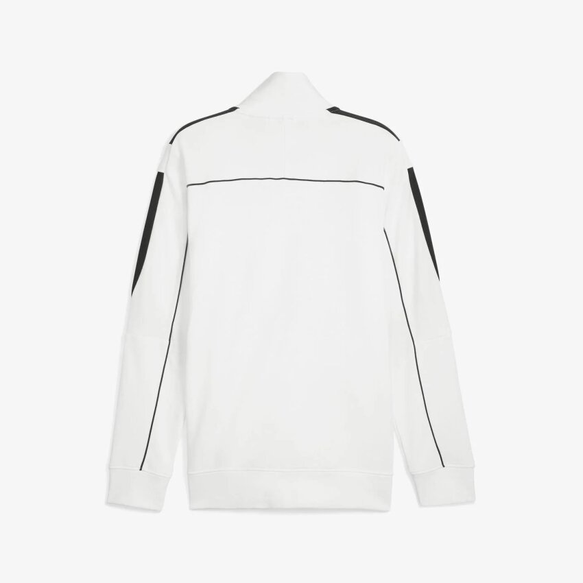 Puma BMW MMS MT7+ Sweat Jacket BEYAZ Erkek Sweatshirt - 5