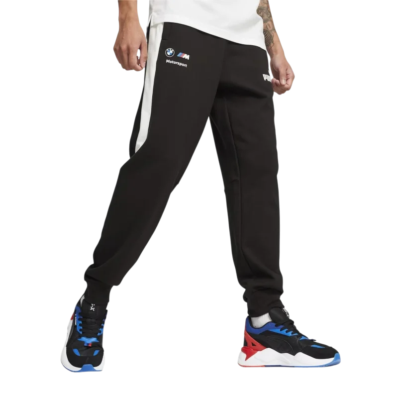 Puma BMW MMS MT7+ Sweat Pants SİYAH Erkek Eşofman Altı - 1