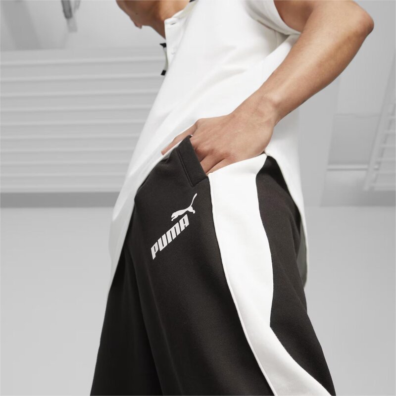 Puma BMW MMS MT7+ Sweat Pants SİYAH Erkek Eşofman Altı - 4