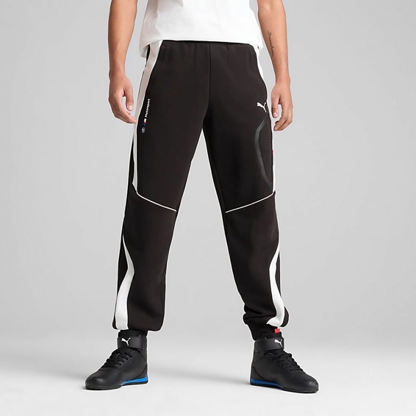 Puma BMW MMS Sweat Pants Reg/CC Siyah Erkek Eşofman Altı - 1