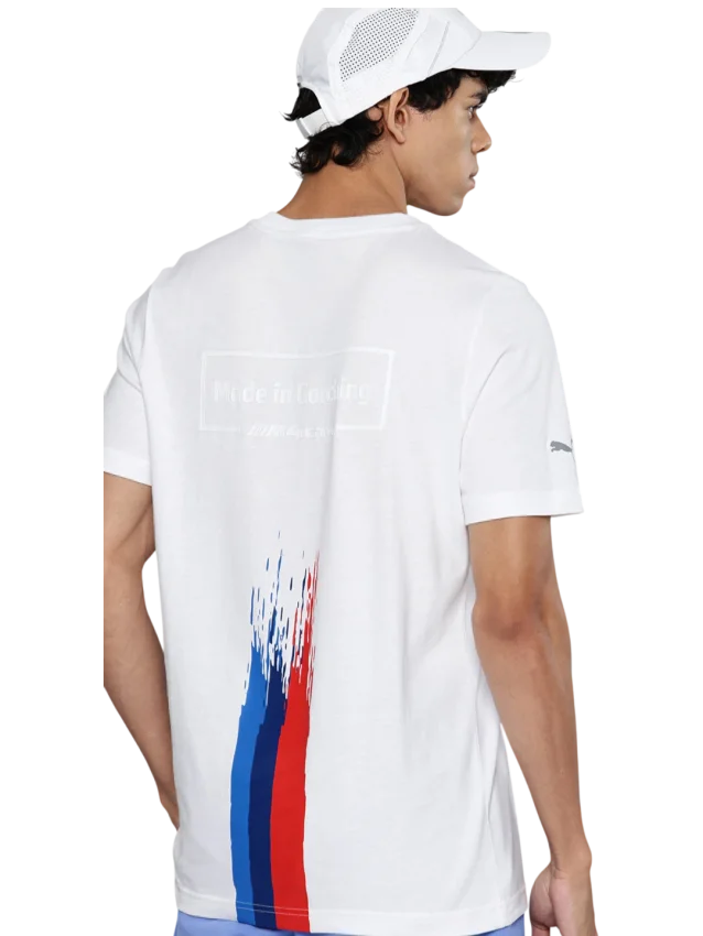 Puma BMW M Motor Sports Erkek Tshirt - 4